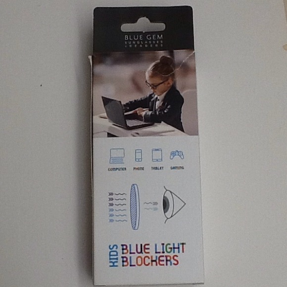 Blue gem kids blue light blockers - Picture 2 of 3